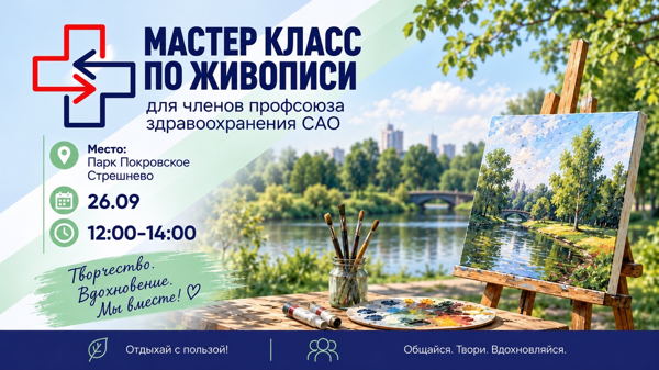 Мастер-класс по живописи на природе