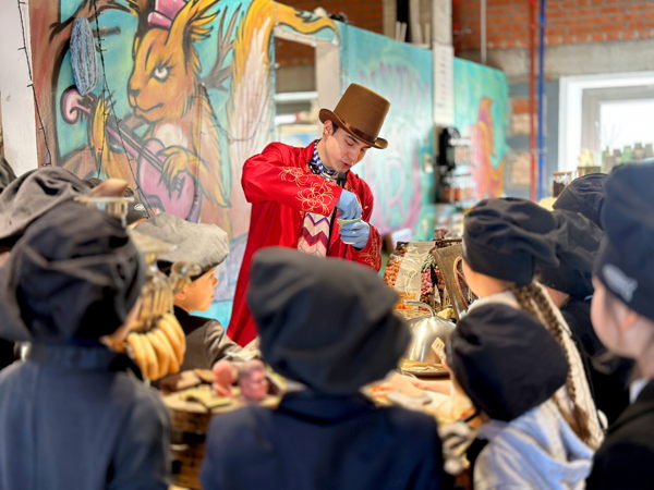 "СЪЕДОБНЫЙ БИЛЕТ В МИР ШОКОЛАДА. В ГОСТИ К ВИЛЛИ-ВОНКИ"