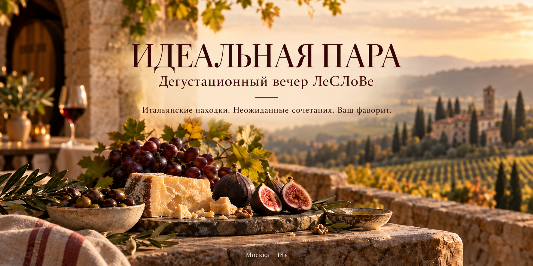 «Идеальная пара». Гастрономический вечер ЛеСЛоВе