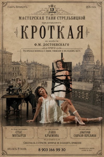 Психологический триллер "Кроткая" режиссера Тани Стрельбицкой