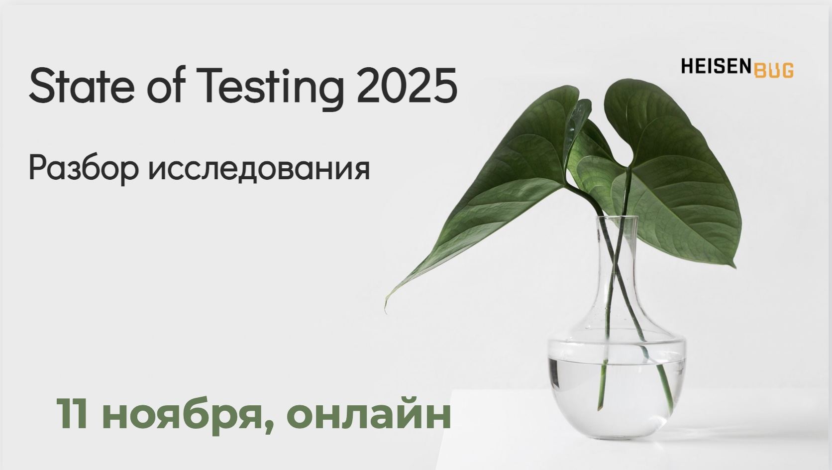Исследование State of Testing x Heisenbug