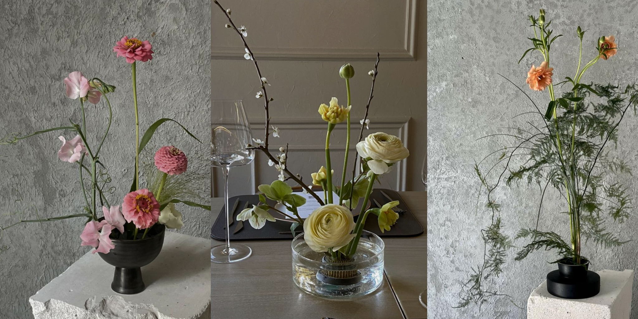 Мастер-класс "Композиция на кензане"