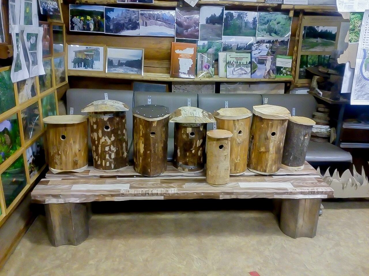 Мастер-класс по изготовлению дуплянок в Левшинском участковом лесничестве