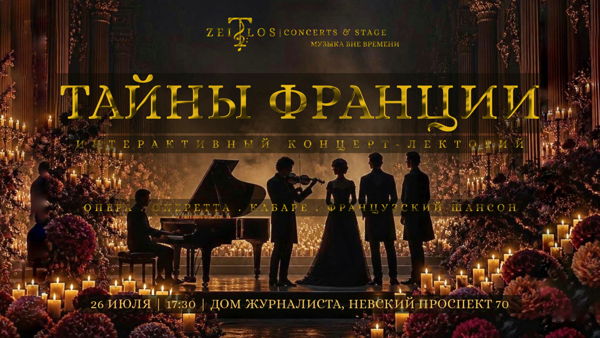 Тайны Франции | Концерт-лекторий