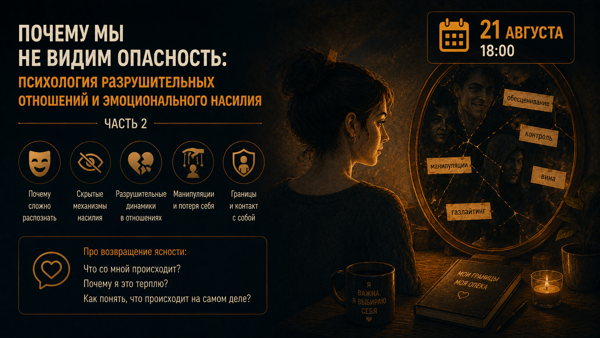Почему мы не видим опасность: психология разрушительных отношений и эмоционального насилия. Часть 2