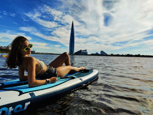 SUP-прогулка Закат на Лахте