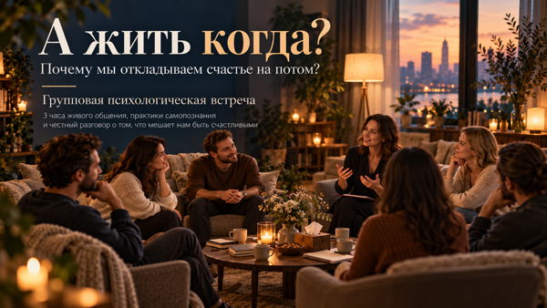 А жить когда? Счастье, которое мы откладываем