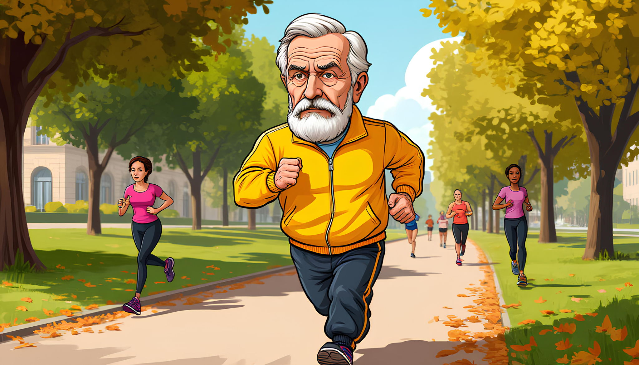 Бессознательное на бегу: человек в движении