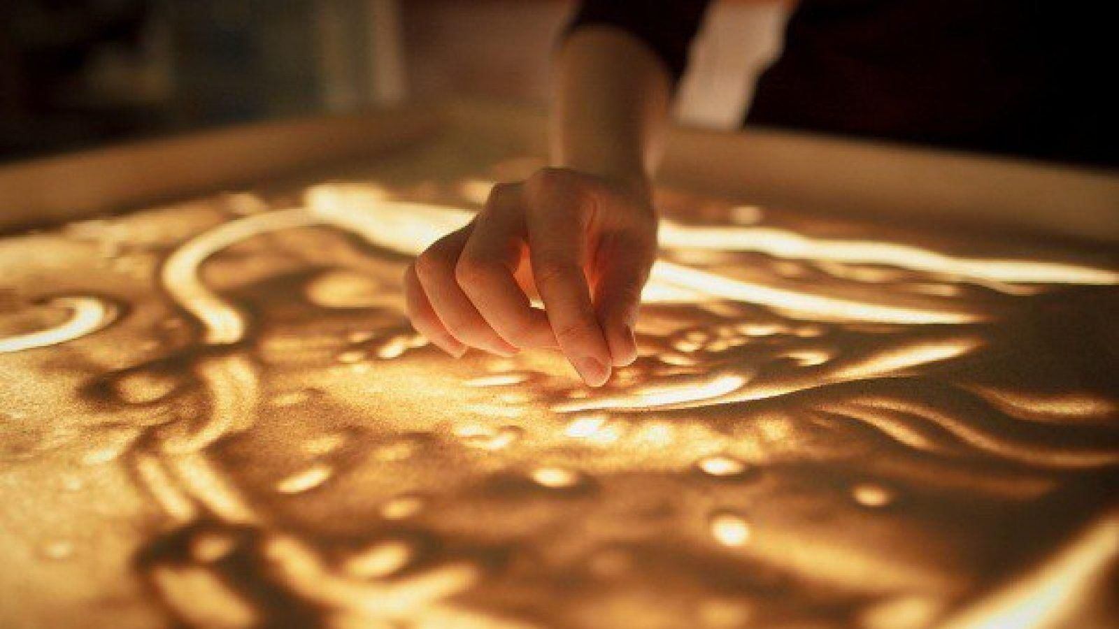 Очень песочная гусеница