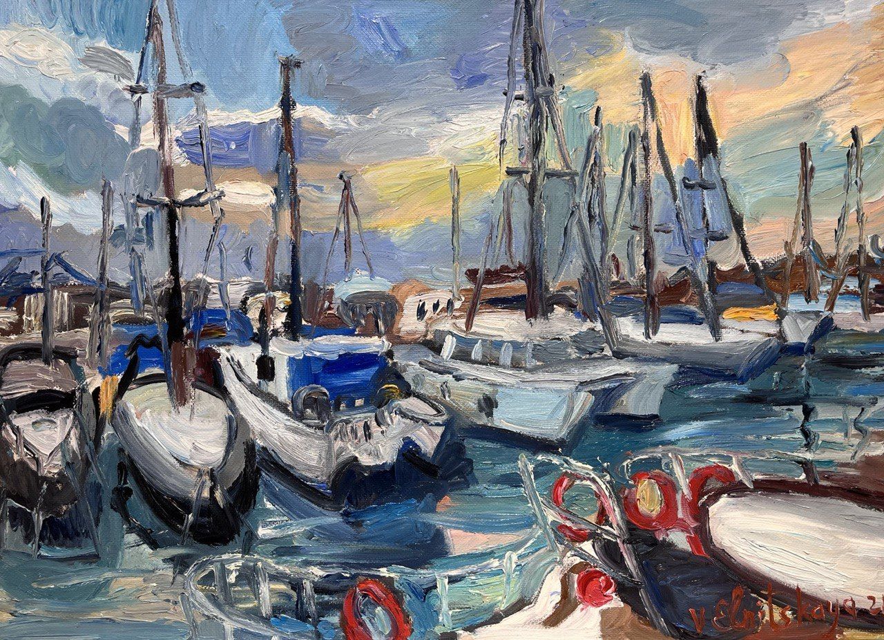 Мастер-Класс с Vincent Art gallery «Рисуем Лето, Цветы и Москву!»
