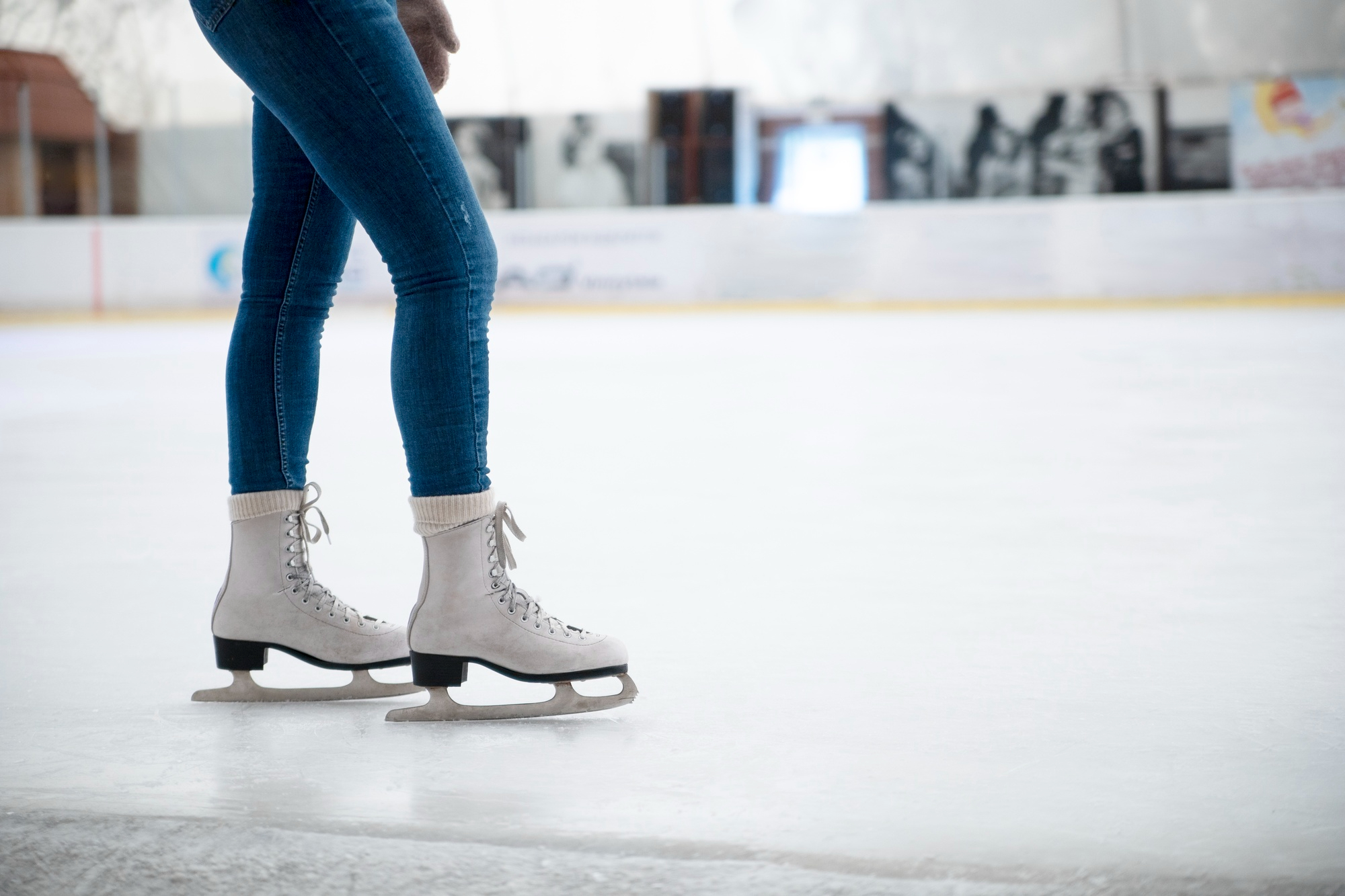 Ice skating sport