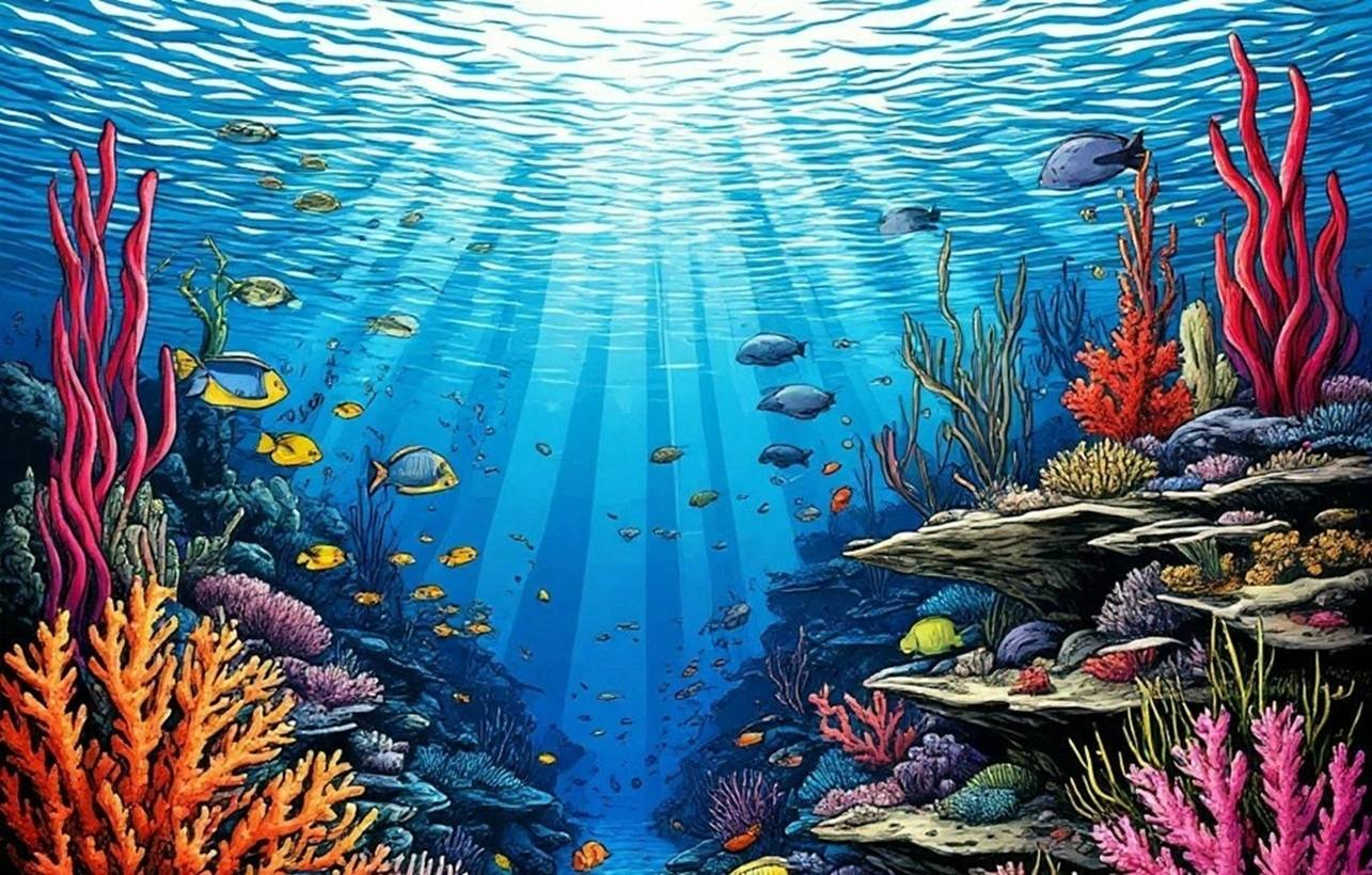 Мастер- класс "Подводные рифы"