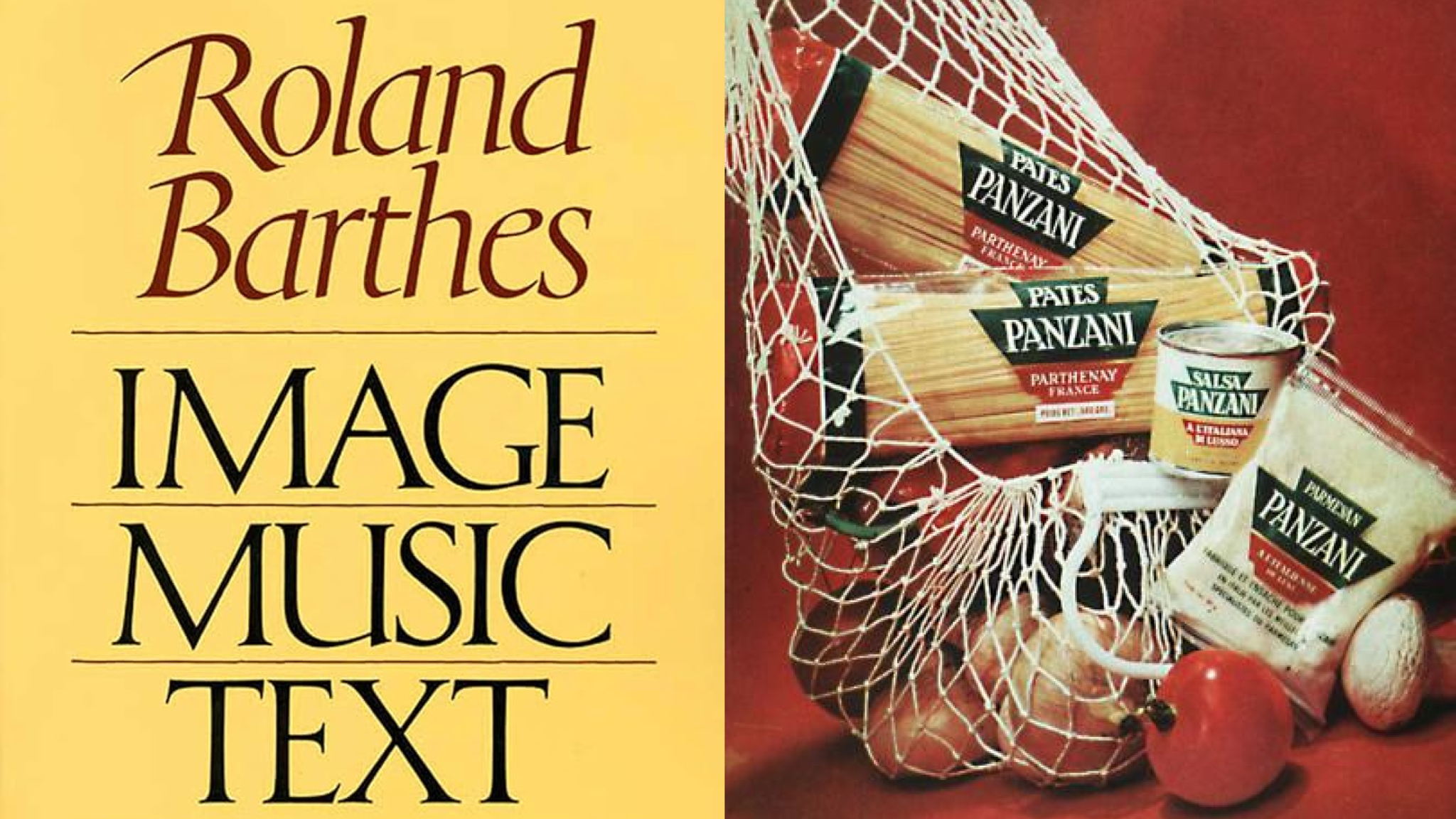 Лаборатория текста: «Риторика образа» Ролана Барта