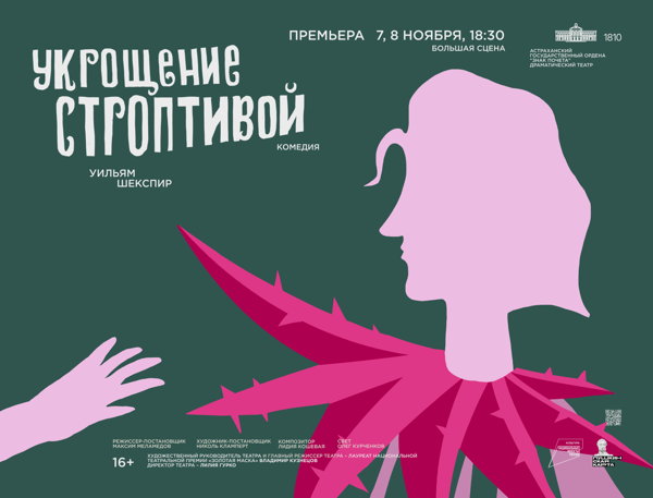 Встреча с творческой группой создателей спектакля "Укрощение строптивой" У. Шекспир