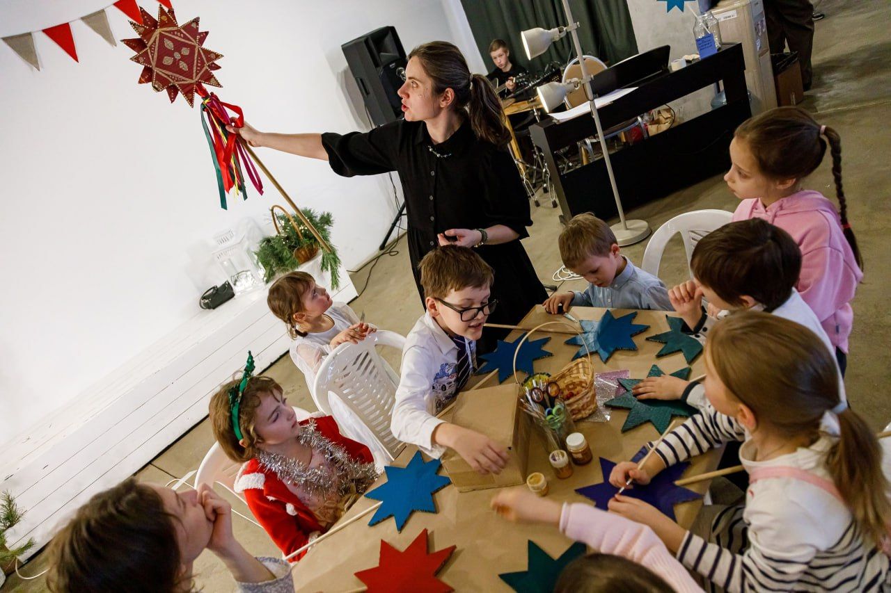 Мастер-класс "Рождественские звезды"