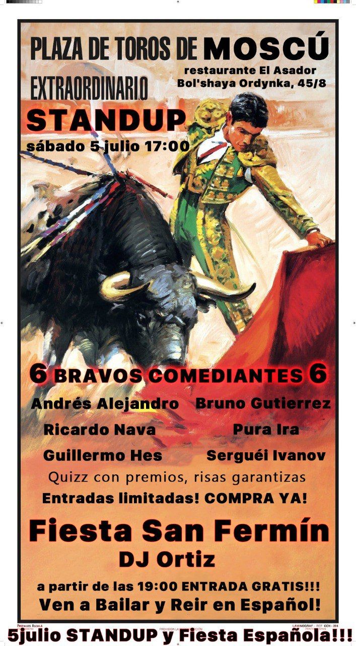 El fabuloso standup en el Asador