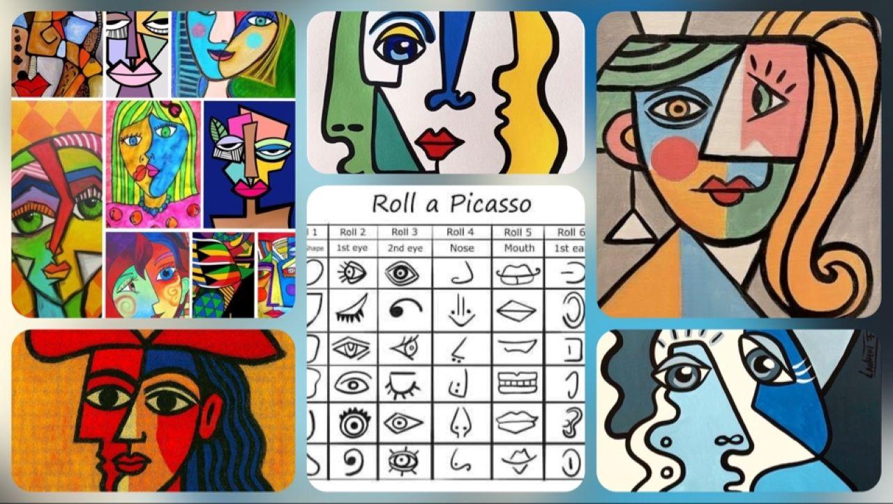 Мастер-класс "Рисуем в стиле Пабло Пикассо (кубизм)" (6+)