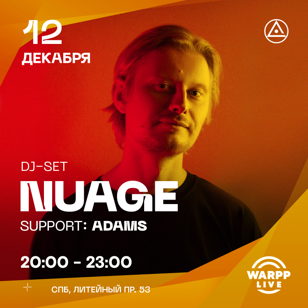 Nuage dj-set @ Warpp Live