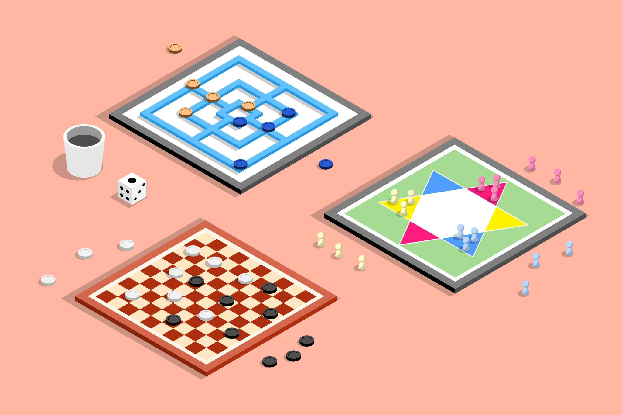 Вечер настольных игр в библиотеке «КУБ», 12+