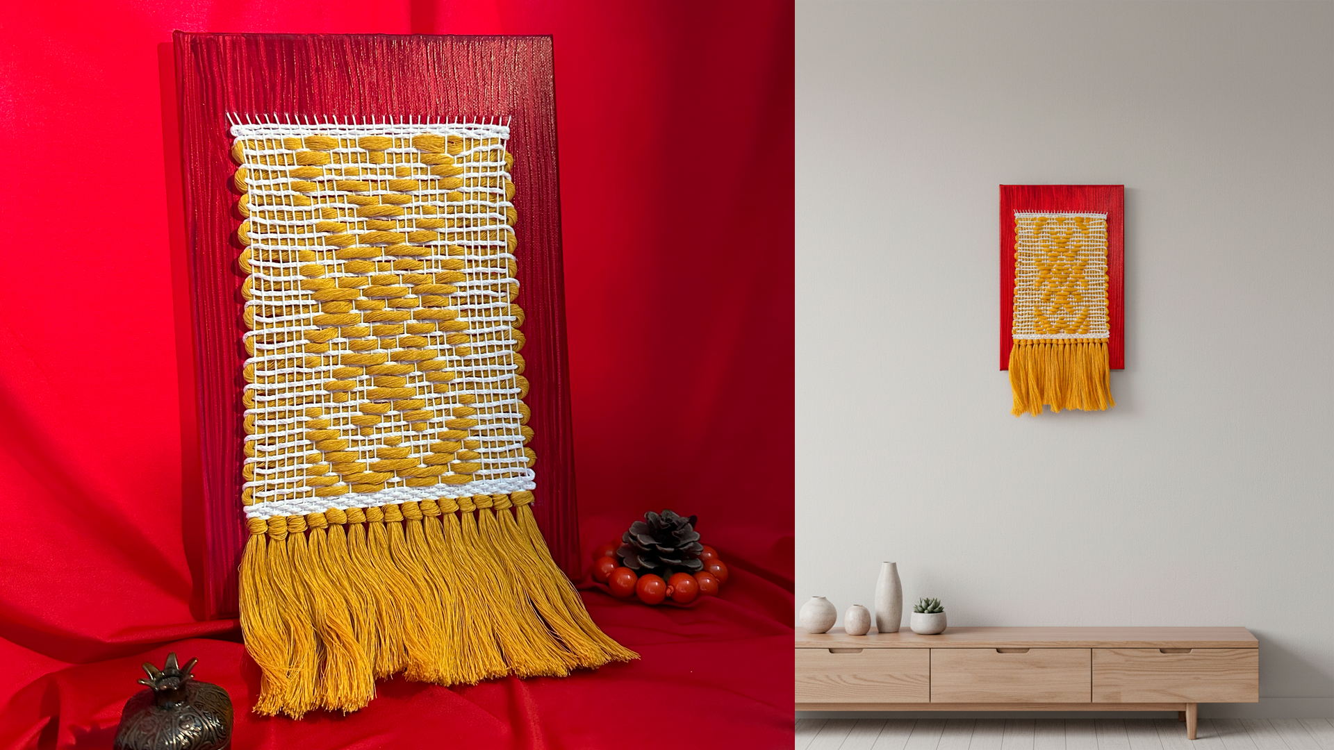 Мастер-класс "Ткачество на холсте"