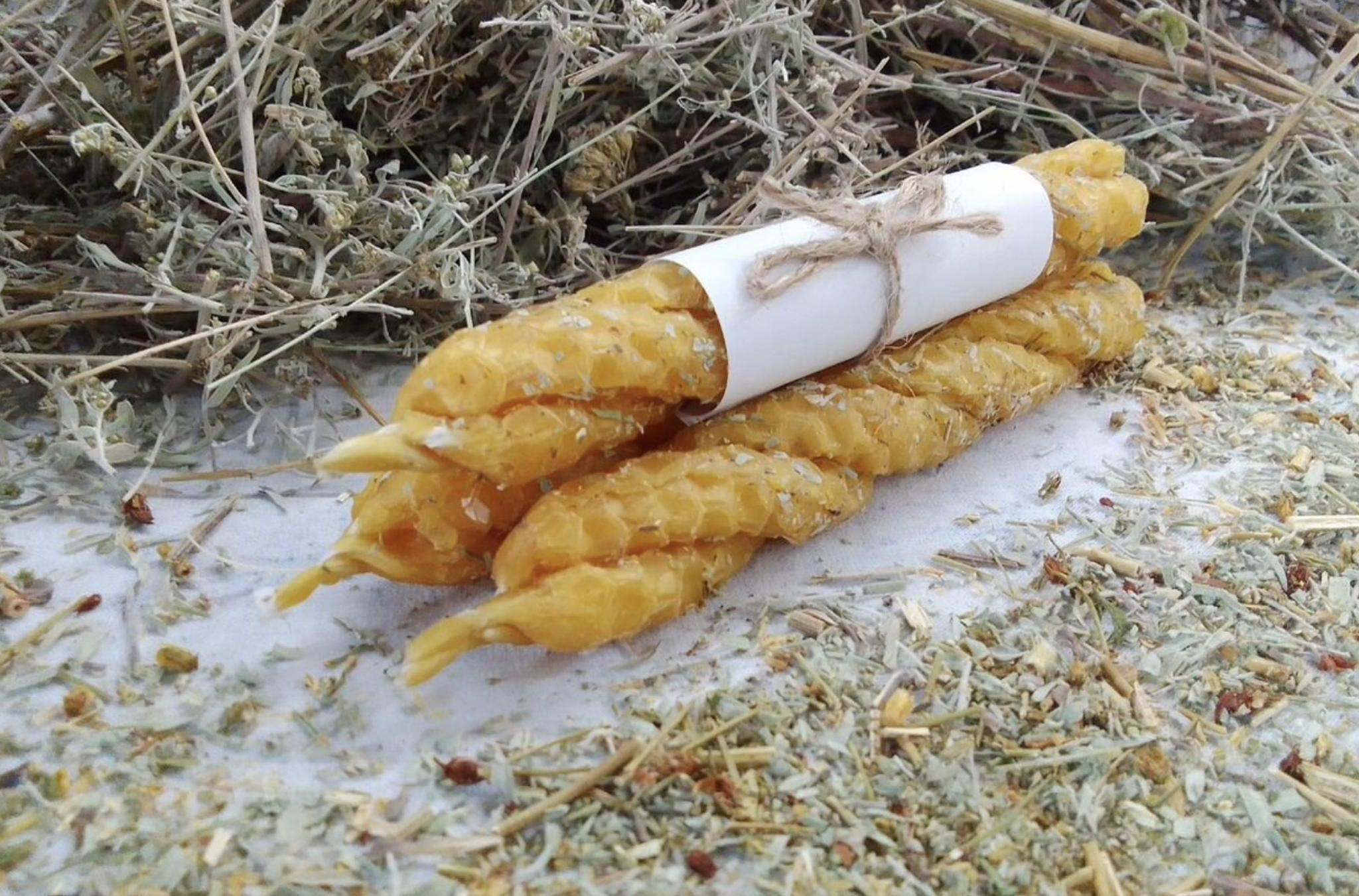 Мастер класс по созданию свечей из вощины