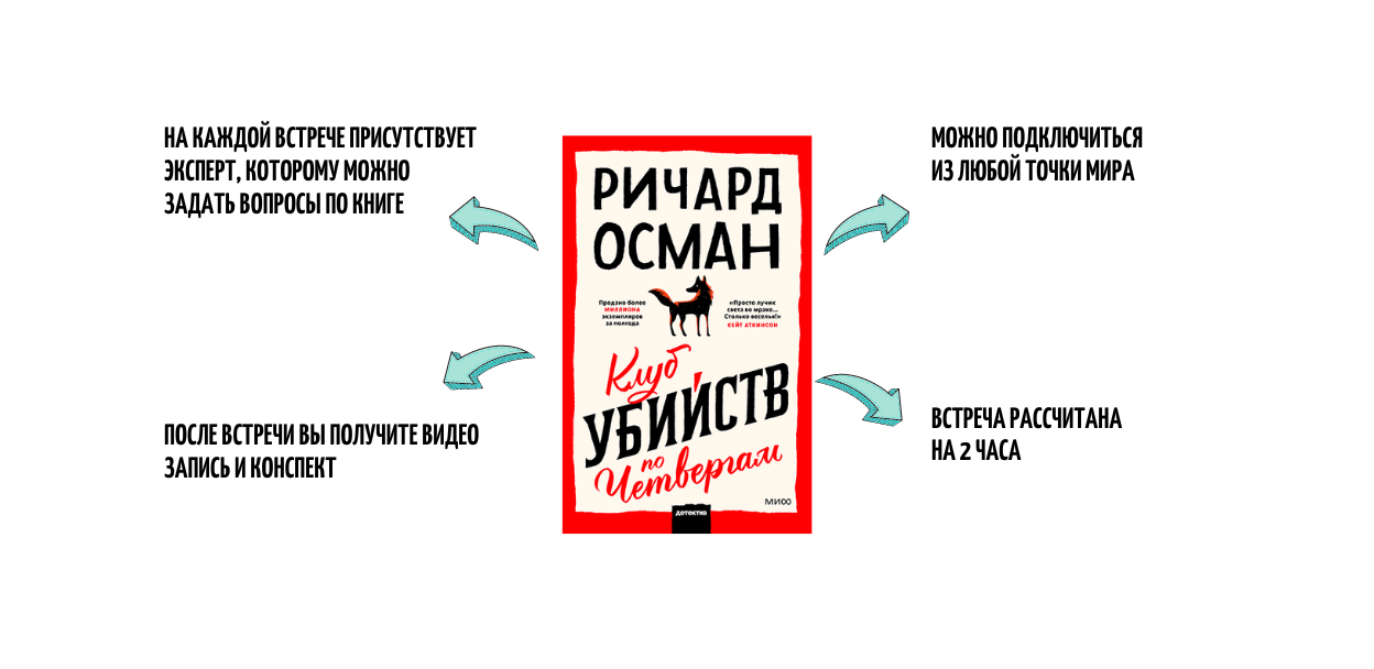 Клуб убийств по четвергам книга