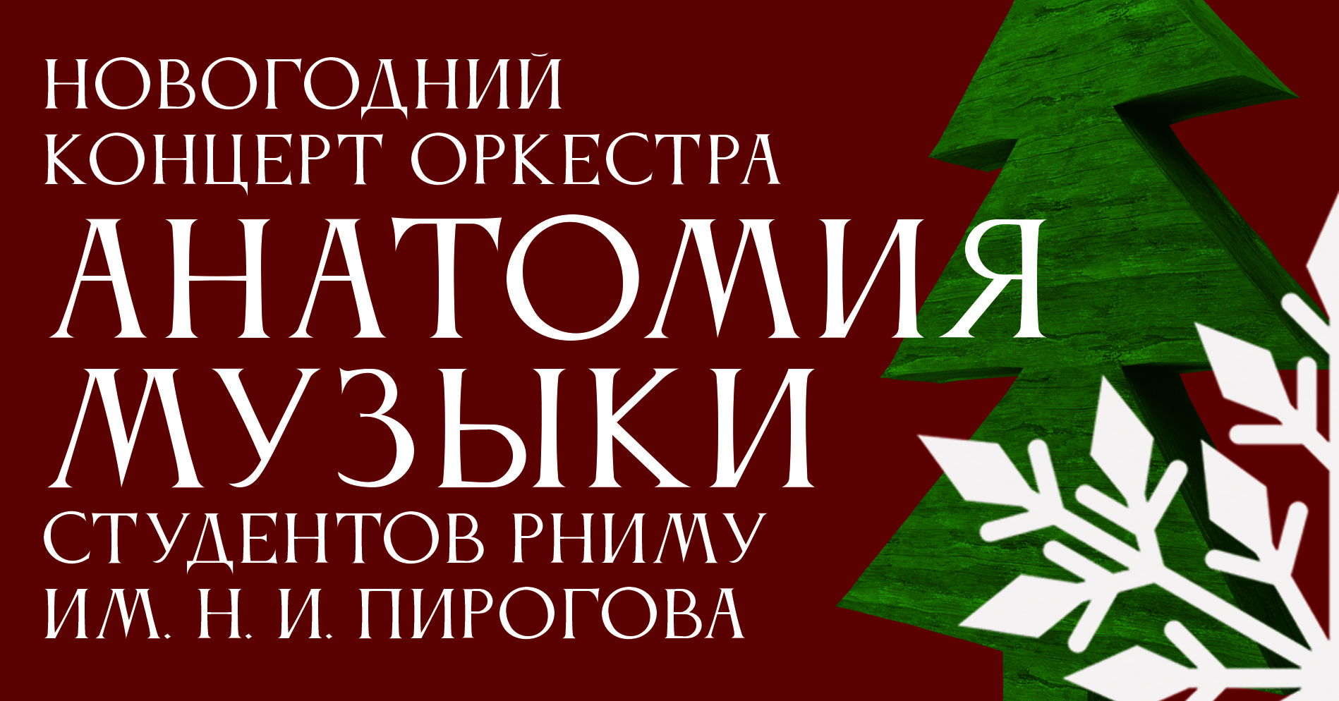 Новогодний концерт оркестра «Анатомия музыки» студентов РНИМУ им. Н. И. Пирогова