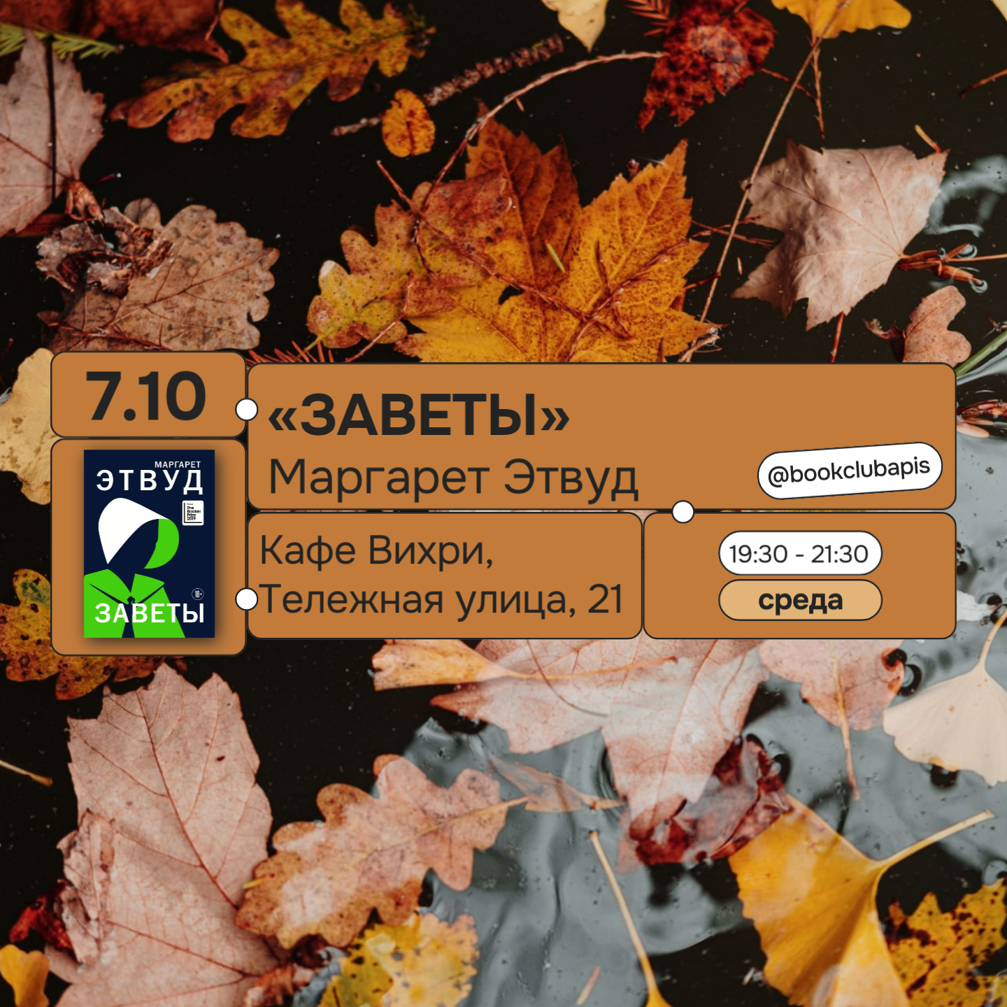 Встреча Книжного клуба APiS