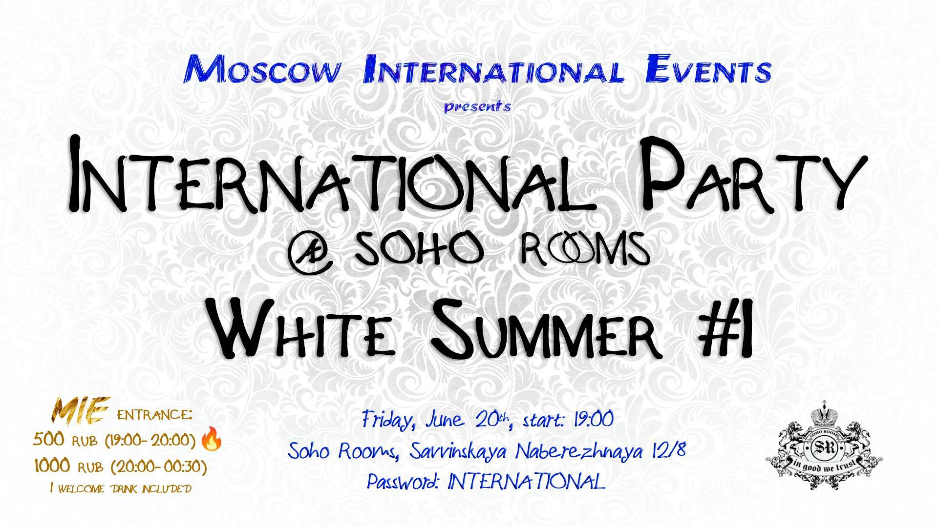International Party: White Summer #1