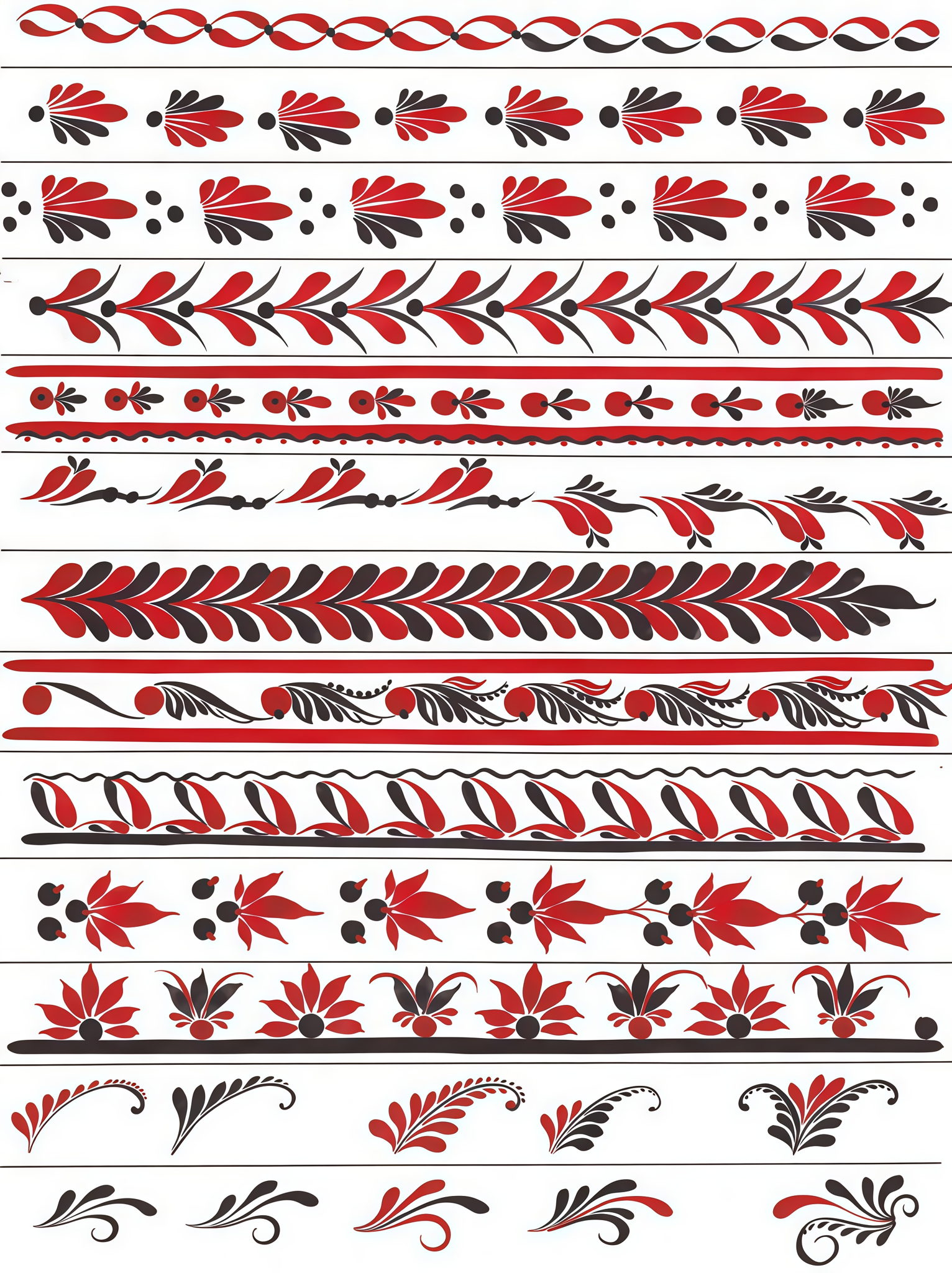 Хохлома: огонь и золото