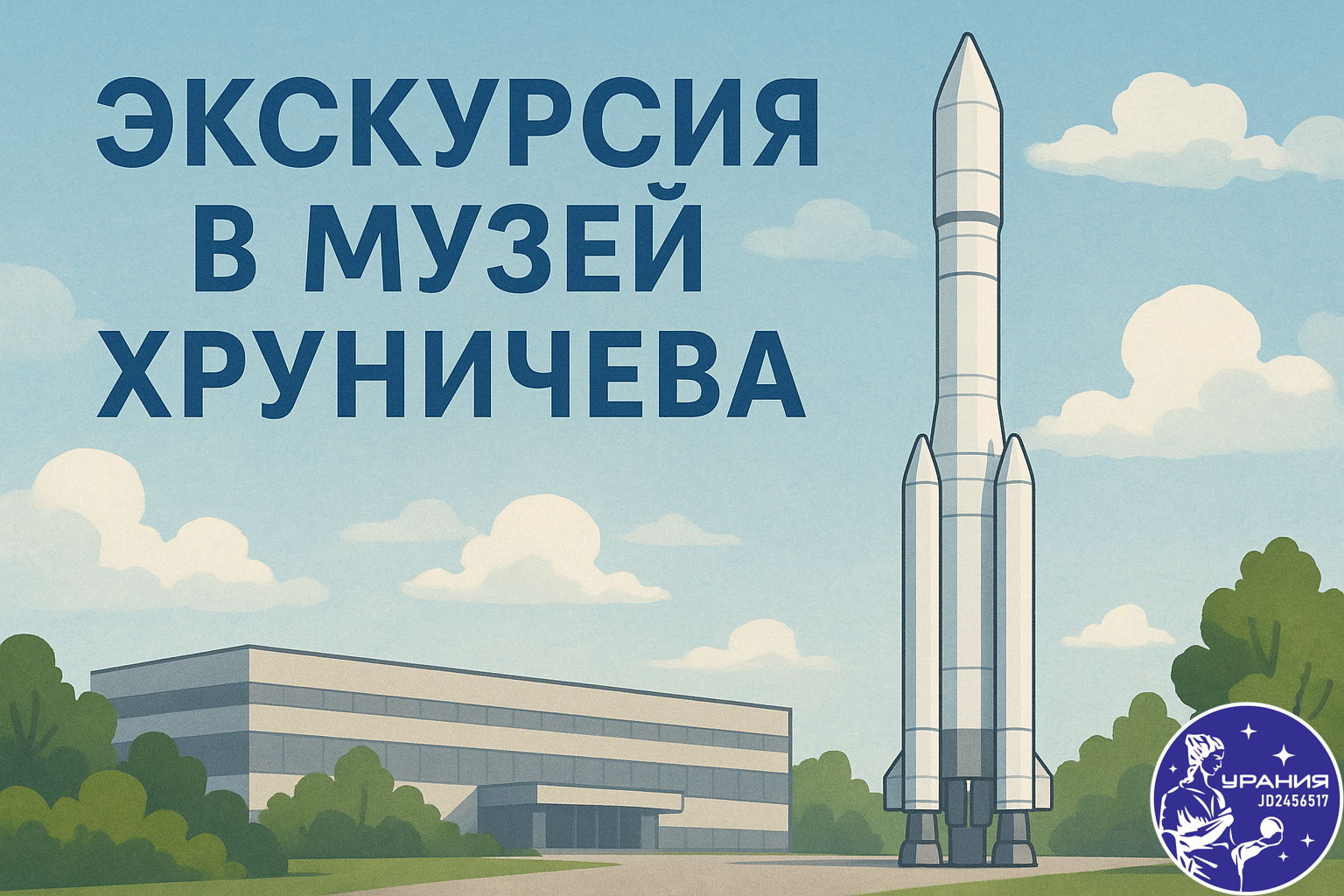 Экскурсия в Музей ГКНПЦ им. М. В. Хруничева