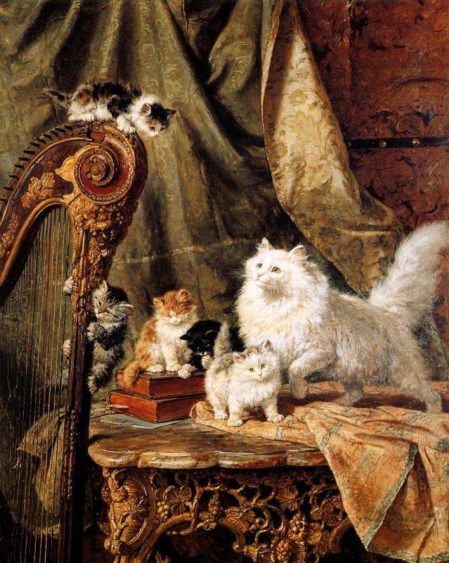 Timeless Art Story: Мур и мяу — кошки в искусстве