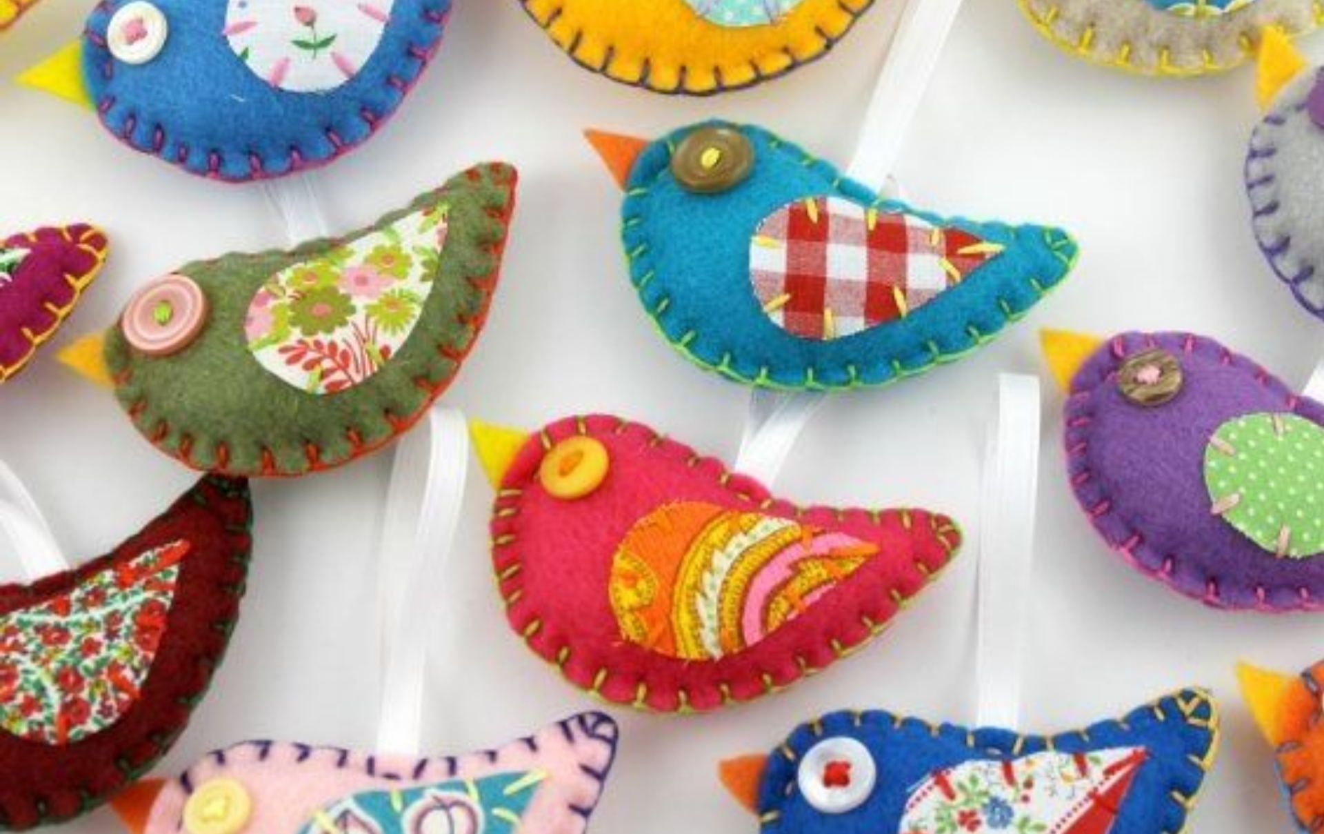 Мастер-класс по созданию птичек из фетра