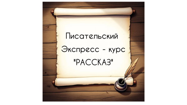 Пробное занятие писательского экспресс-курса "Рассказ"