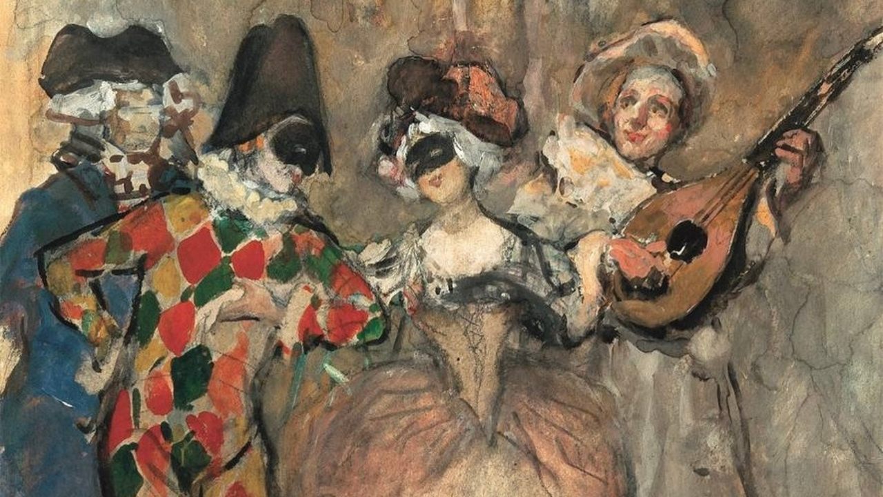 "Под маской" экскурсия по выставке в Музее русского импрессионизма