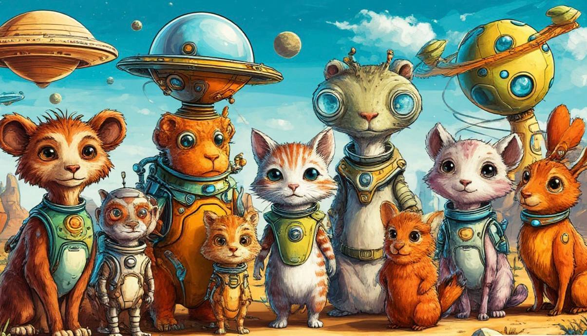 ЗВЕРИ ТРЕТЬЕЙ ПЛАНЕТЫ