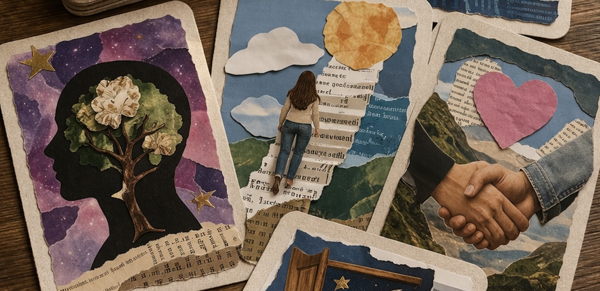 Коллажная встреча: делаем свою колоду метафорических карт