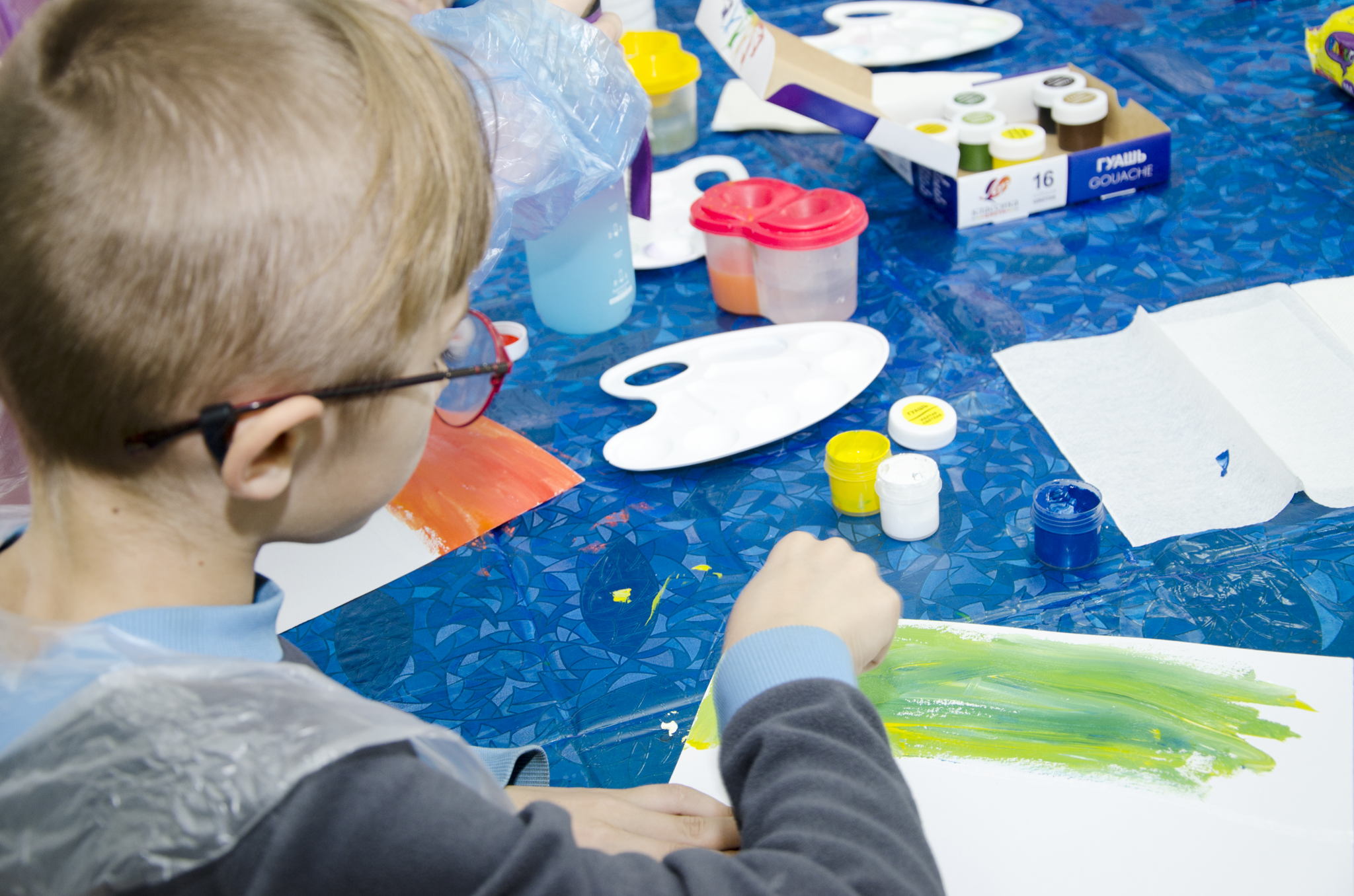 Мастер-класс по нетрадиционному рисованию