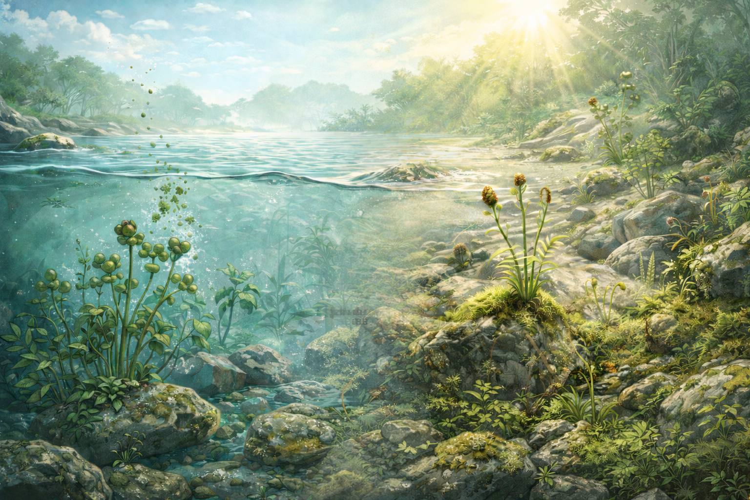 Онлайн-лекция "Выход на сушу: кто такие высшие растения (Embryophyta) и от кого они произошли?"