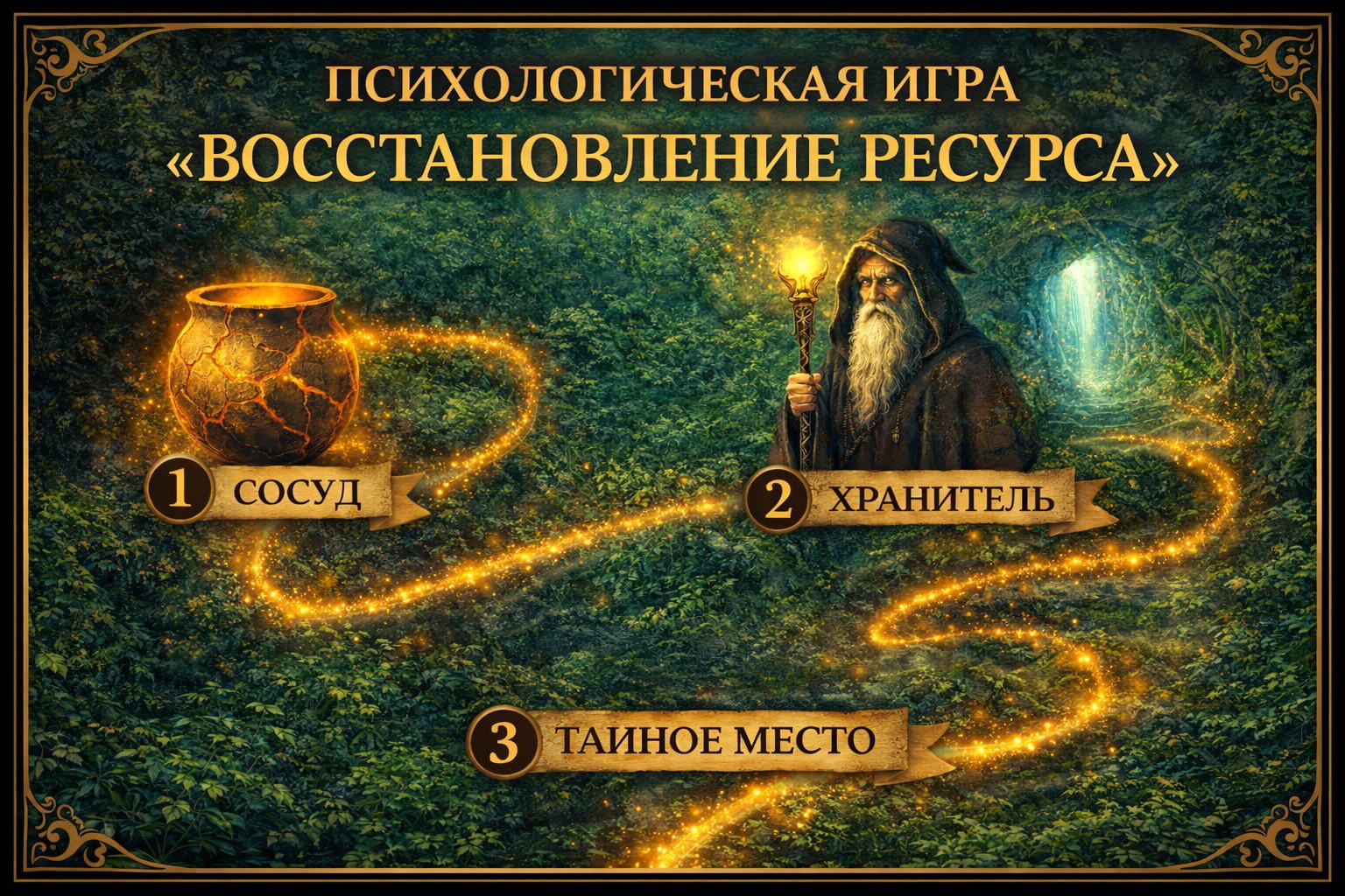 Психологическая игра "Восстановление ресурса"