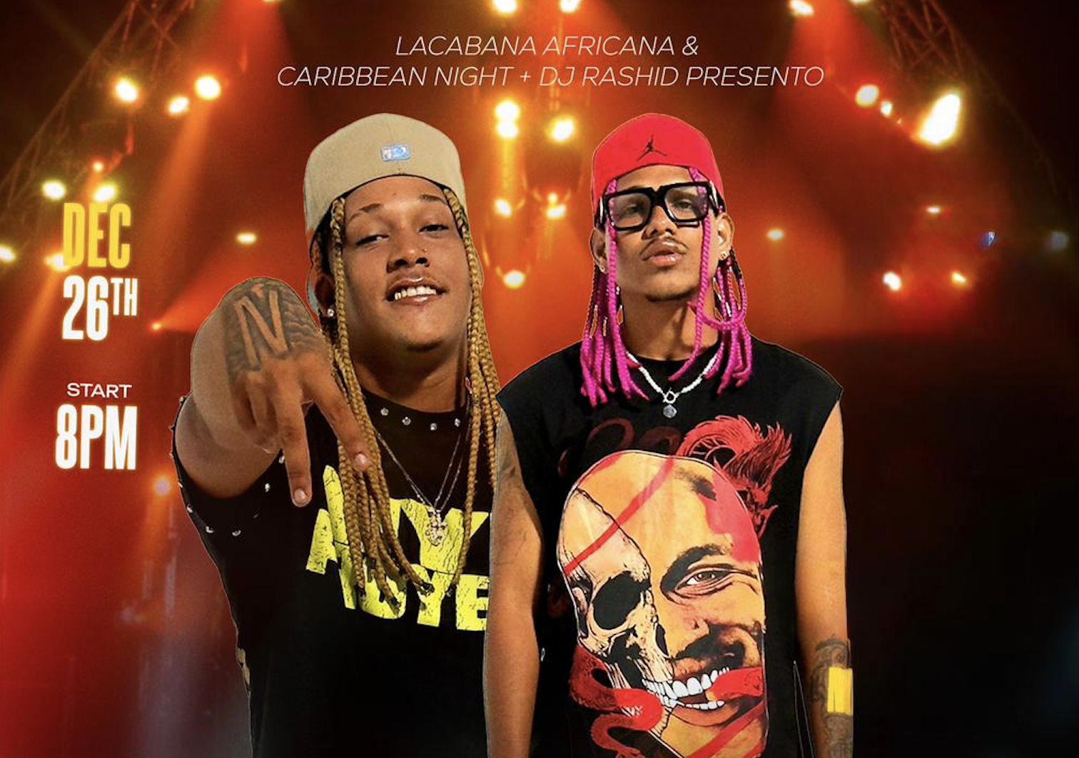 Концерт El Yirow y El Tingo