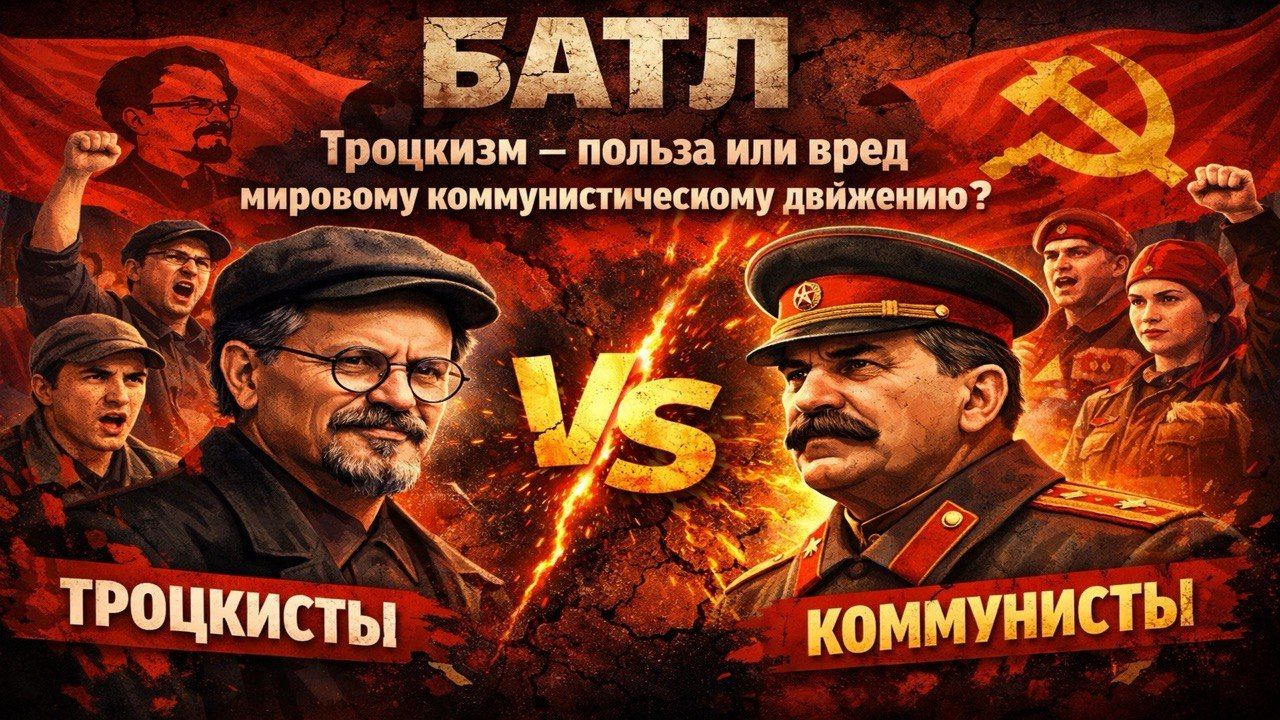 Диспут на «Авроре» : «Троцкизм польза или вред мировому коммунистическому движению?» С А. Колпакиди от КПРФ и С. Козыревым от РРП