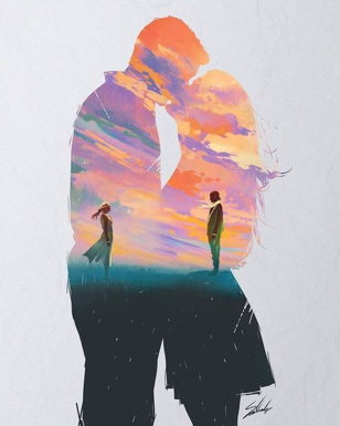 Рисуем Love story