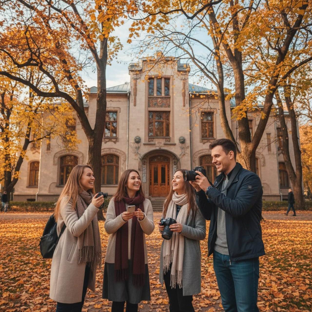 Фотопрогулка по осенней Москве (с мастер-классом)