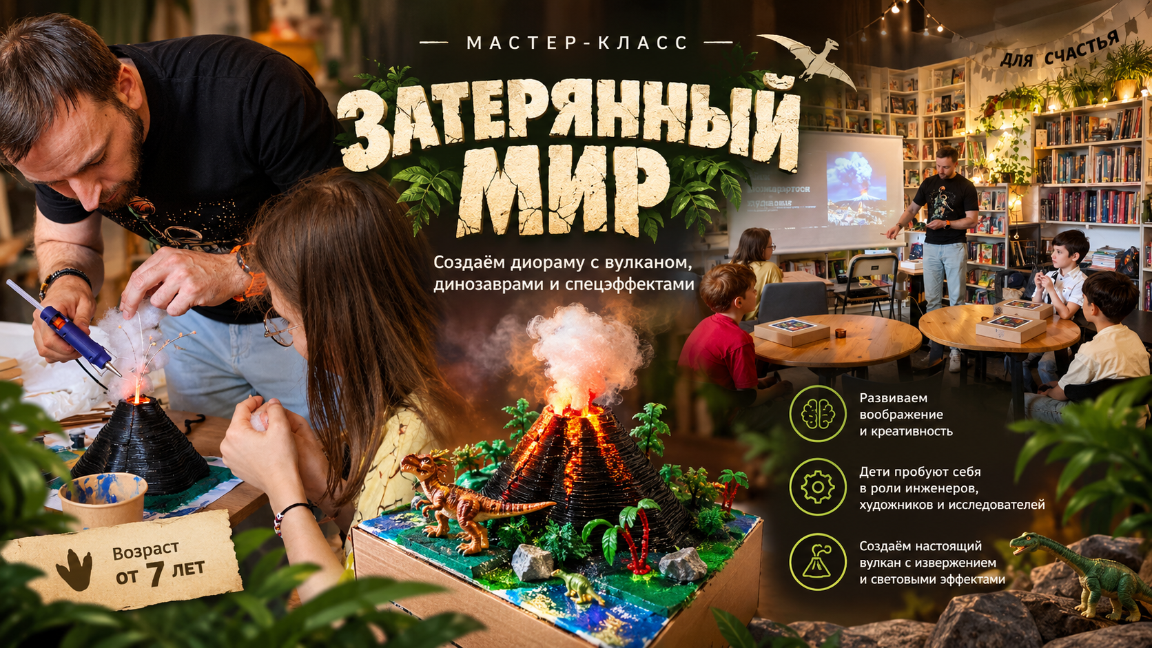 Авторский мастер-класс "Затерянный мир"