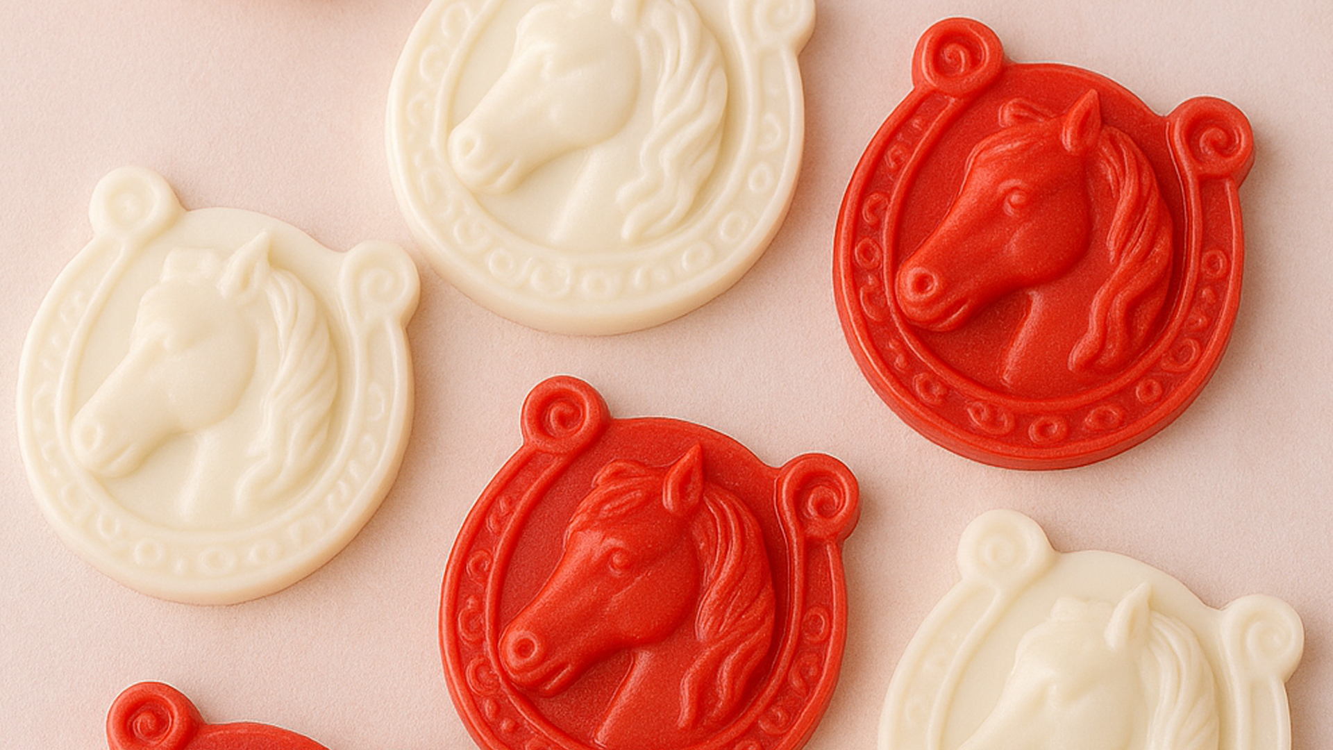 Яркие лошадки: креативная роспись мыльных фигур