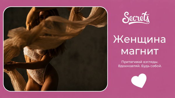Открытая лекция «Женщина-магнит»