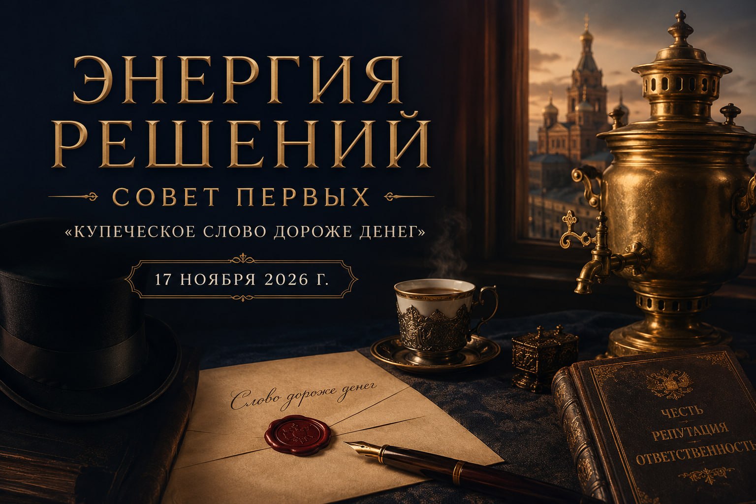 Закрытый управленческий круг «Совет Первых» «Купеческое слово дороже денег»