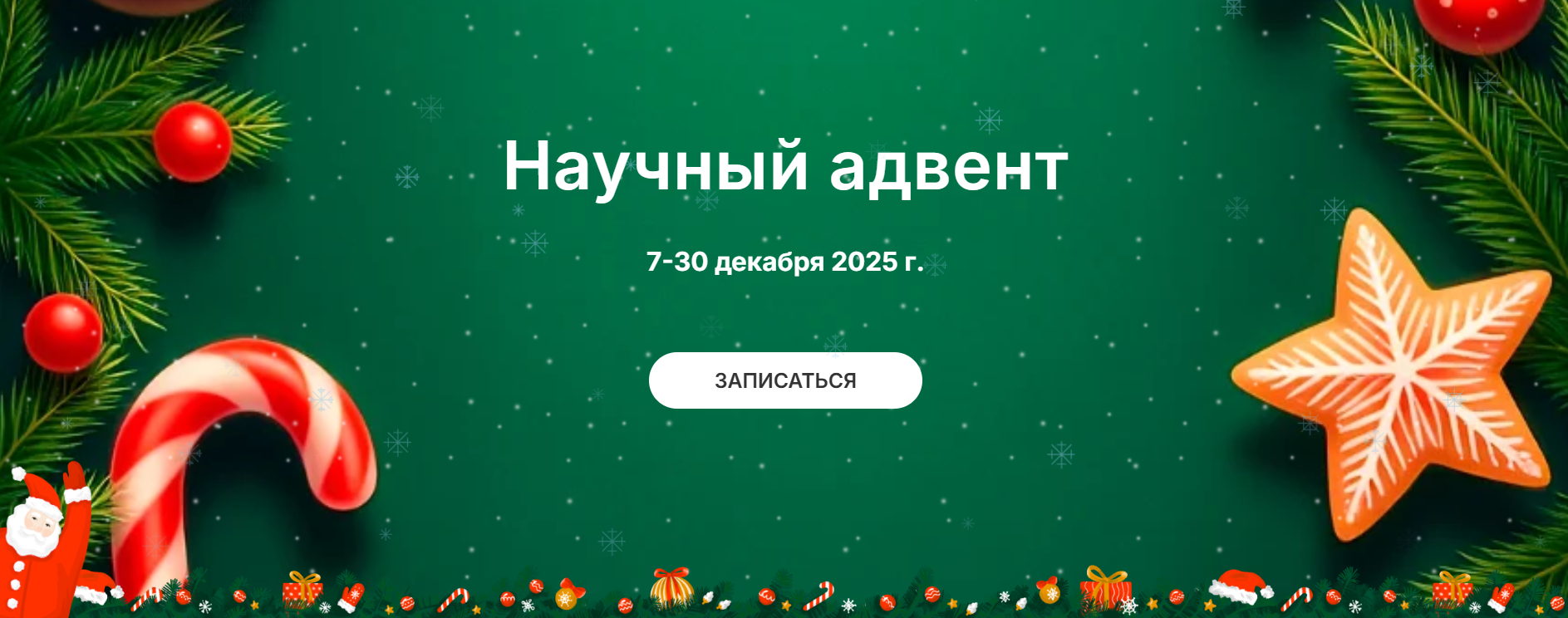 Новогодний научный адвент