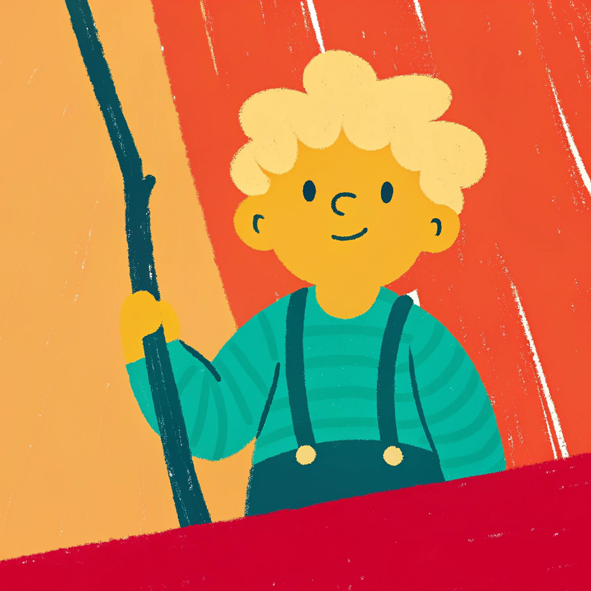 Коллажные портреты книжных героев: Марк Твен